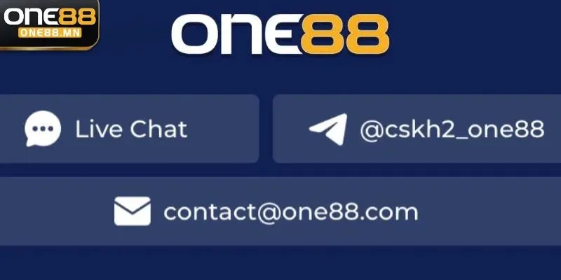 Liên Hệ ONE88 Các phương thức liên hệ khi cần thiết